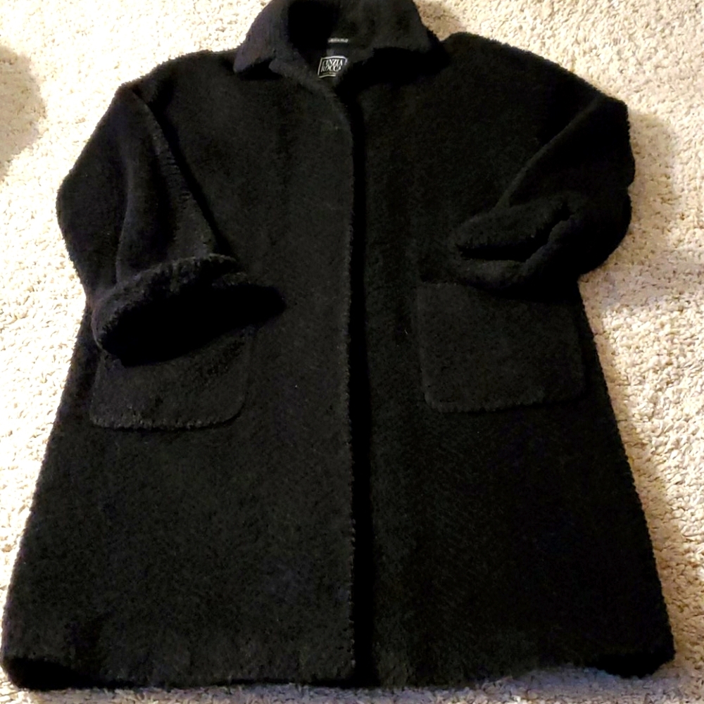 Black Cinza Rocca Coat